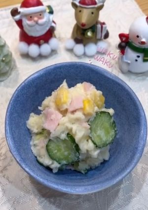定番ポテサラ¨̮♡⃛-レシピのメイン写真