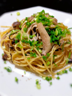 きのこと塩昆布のパスタ-レシピのメイン写真