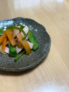 小学6年家庭科 野菜のいろどり炒め-レシピのメイン写真