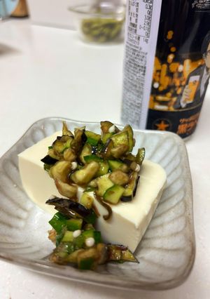 夏野菜の簡単だし-レシピのメイン写真