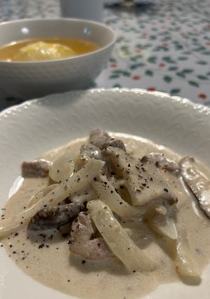 豚ロースのクリーム煮-レシピのメイン写真