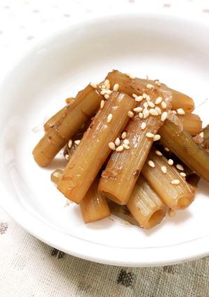 美味で旨い☆ふきのとうの茎のおかか煮-レシピのメイン写真