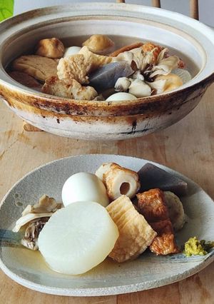 茅乃舎ダシで絶品おでん☆簡単昼食☆寒い日-レシピのメイン写真