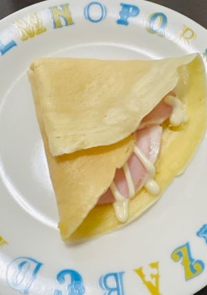 ノンオイル乳卵なしのもちもちクレープ-レシピのメイン写真