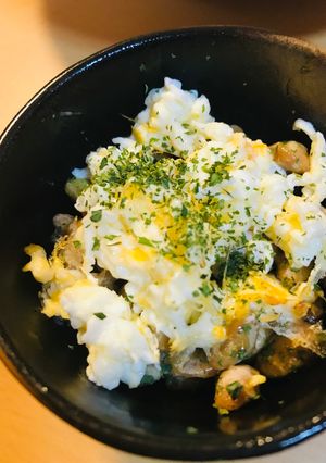 毎日の納豆●卵白の炒り玉子-レシピのメイン写真