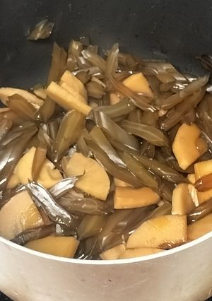 茎わかめとたけのこの佃煮-レシピのメイン写真
