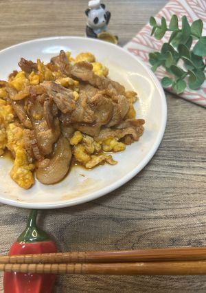 ご飯止まらん　やみつき豚たま炒め-レシピのメイン写真