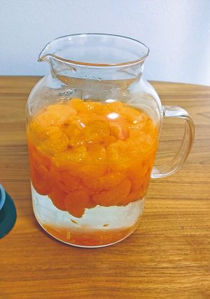 ~防災食メニュー~　ミカンシロップ-レシピのメイン写真