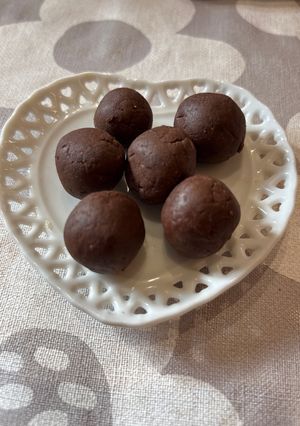 腸活⭐︎生チョコ風チョコボール　-レシピのメイン写真