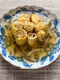 茶エノキ玉子 出汁あんかけ