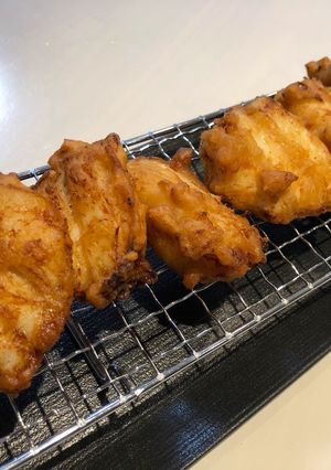 【肝が決め手✨】肝風味カワハギ唐揚げ-レシピのメイン写真