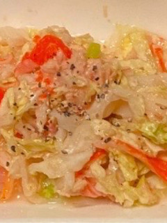 白菜とカニカマの鶏塩サラダ!-レシピのメイン写真