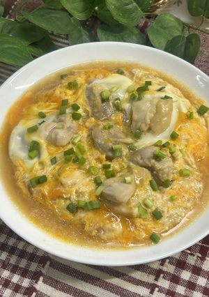とろ～り卵🍲麺つゆで簡単親子とじ😋親子丼-レシピのメイン写真