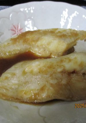 北海道産　本田ガレイの煮つけ😋-レシピのメイン写真