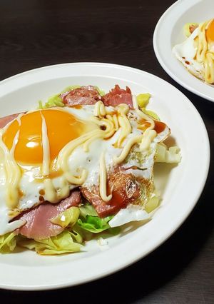 シャキふわチャーシューエッグ-レシピのメイン写真