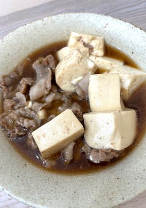 肉豆腐-レシピのメイン写真