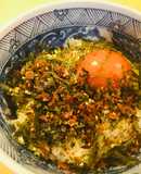 たまごごはん●味付け海苔とおかかふりかけ
