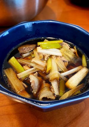 嗚呼これこれ！肉汁茄子うどん（つけ汁）-レシピのメイン写真