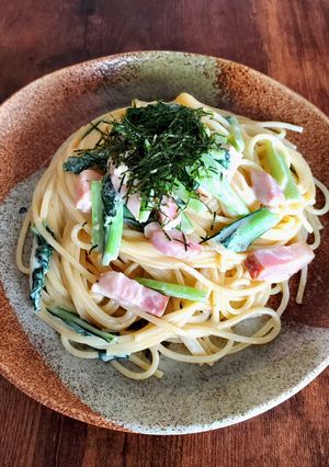 クリームチーズとゆず胡椒の鬼旨パスタ-レシピのメイン写真