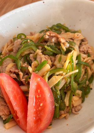 豚こまで☆簡単青椒肉絲-レシピのメイン写真