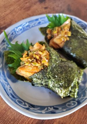 紫蘇チーズ入り麻薬餅-レシピのメイン写真