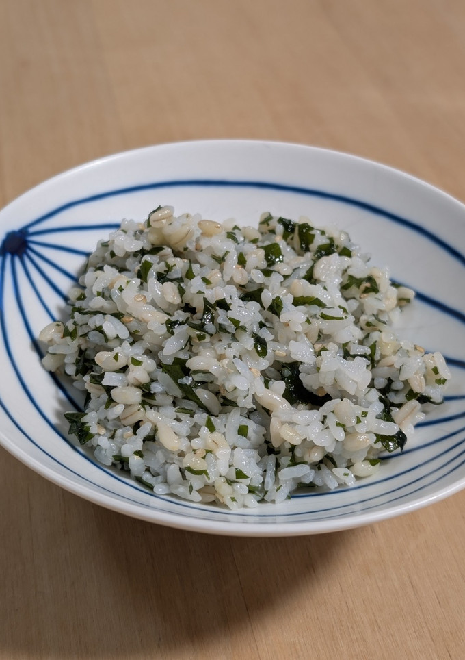ぷちぷち食感！もち麦わかめご飯-レシピのメイン写真