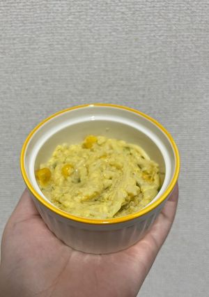 【離乳食中期以降】スイートコーンパスタ-レシピのメイン写真