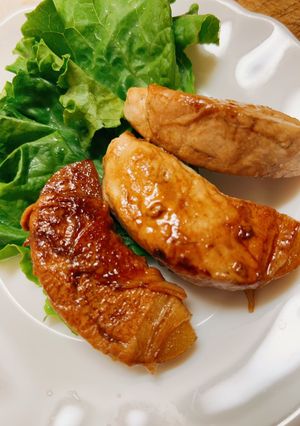 なんとお醤油だけ！梨の豚肉巻き-レシピのメイン写真