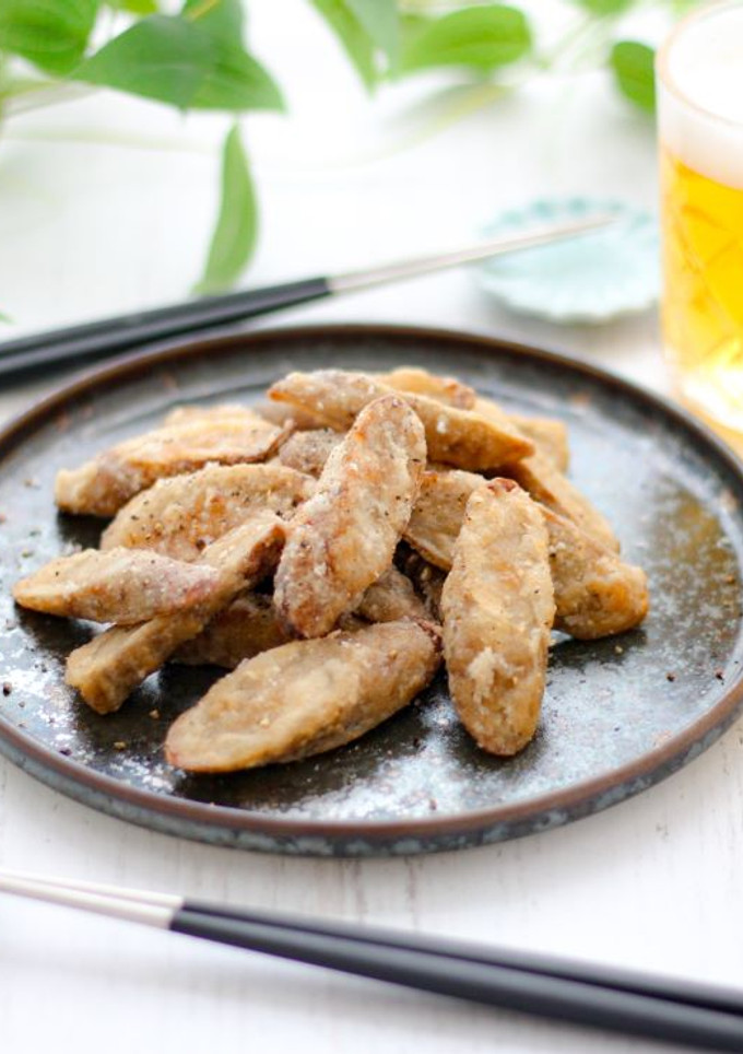 ごぼうのサクサク唐揚げ（にんにく醬油味）-レシピのメイン写真