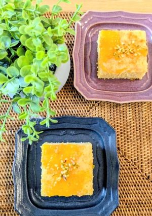 パン用ミズホチカラの🍊オレンジ米粉ケーキ-レシピのメイン写真