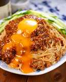 夏のスタミナ🤩ジャージャー油そうめん🍜
