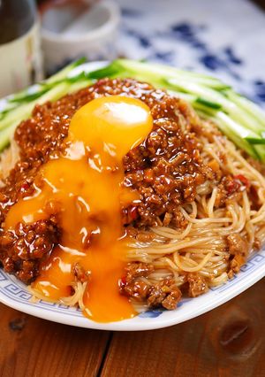 夏のスタミナ🤩ジャージャー油そうめん🍜-レシピのメイン写真