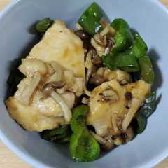 รูปของ 鶏むね肉で作る青椒肉絲風