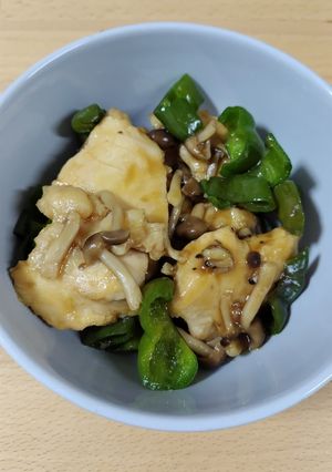 鶏むね肉で作る青椒肉絲風-レシピのメイン写真