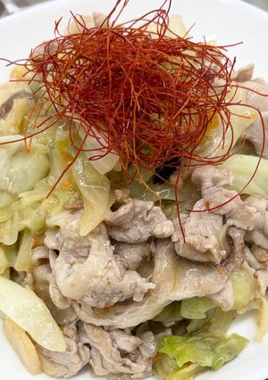 豚肉とキャベツの中華風炒め-レシピのメイン写真