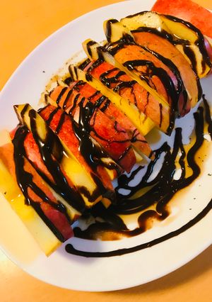 スライスりんごのWシロップ-レシピのメイン写真