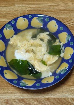 わかめとたまごの鶏がらスープ-レシピのメイン写真