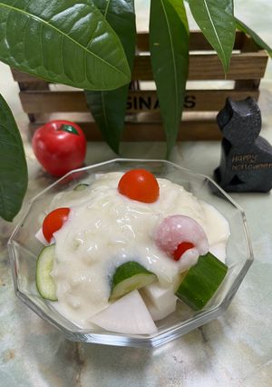 ヨーグルトサラダ-レシピのメイン写真