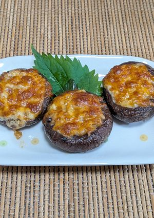 椎茸のガーリックバター醤油焼き-レシピのメイン写真