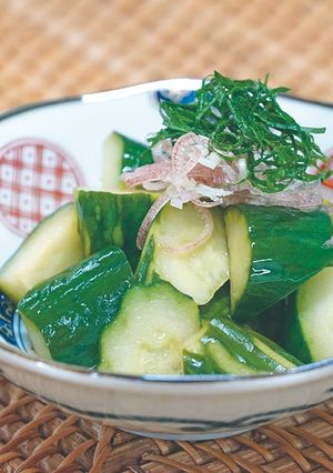 レンジで簡単！きゅうりのさっぱり浅漬け-レシピのメイン写真