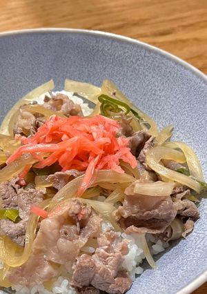 吉野家の牛丼風-レシピのメイン写真