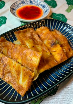 白菜キムチとじゃがいものチヂミ-レシピのメイン写真