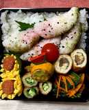 8/12ﾖｯﾁｬﾝ☆スイカおにぎり弁当