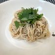 大葉と梅の簡単和風冷製パスタ