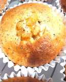 ♬チーズ in バナナと紅茶のマフィン♬