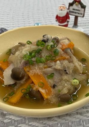 豚肉ときのこのみぞれ煮-レシピのメイン写真