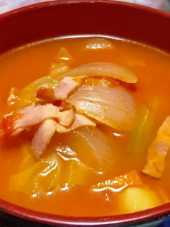 簡単!トマトスープ-レシピのメイン写真