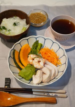 簡単サラダチキンと醤油麹たれ-レシピのメイン写真