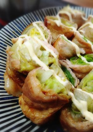 ＊レタス巻き巻き豚肉の生姜焼き＊-レシピのメイン写真