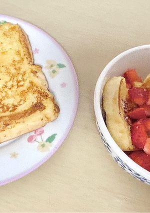 誰でも簡単に美味しい！！フレンチトースト-レシピのメイン写真